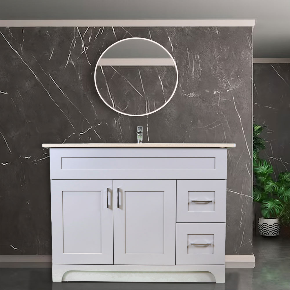 Pansy Grey 42" 2-Door-2-Drawer