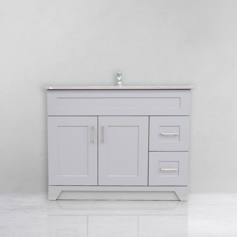 Lillie Grey 42" - 2 DOOR 2 DRAWER