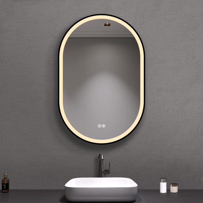 G101-24X36 BLACK ALUMINUM ARC FRAME - Image 3